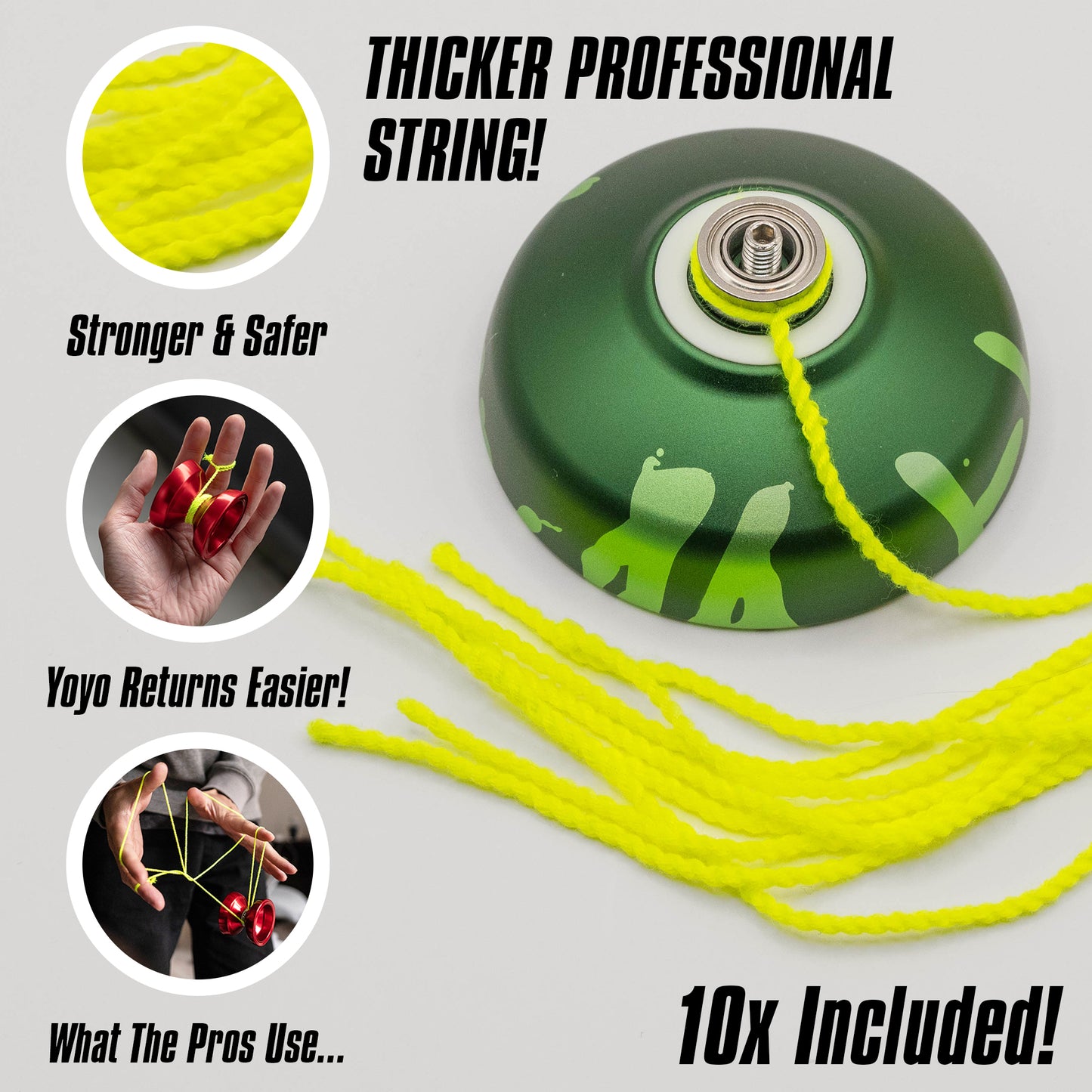 REVLO Green Apple Splash Yoyo Kit